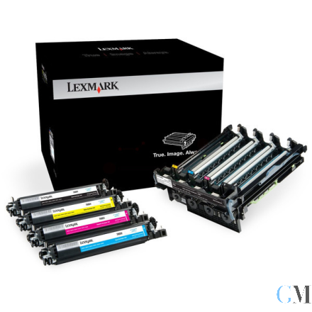 Original Lexmark 70C0Z50/700Z5 Drum Kit schwarz + color, 40.000 Seiten/5%