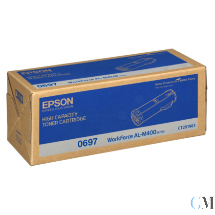 Original Epson C13S050697/0697 Toner-Kit schwarz, 23.700 Seiten