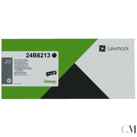 Original Lexmark 24B6213 Tonerkartusche schwarz, 10.000 Seiten