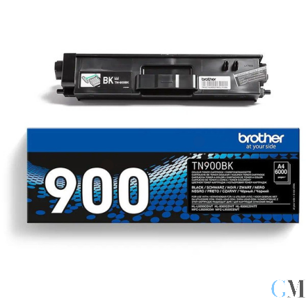 Original Brother TN-900BK Toner-Kit schwarz, 6.000 Seiten ISO/IEC 19798
