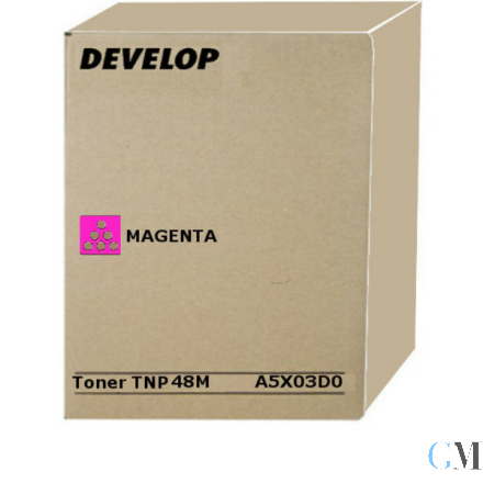 Original Develop A5X03D0/TNP-48M Toner magenta, 10.000 Seiten