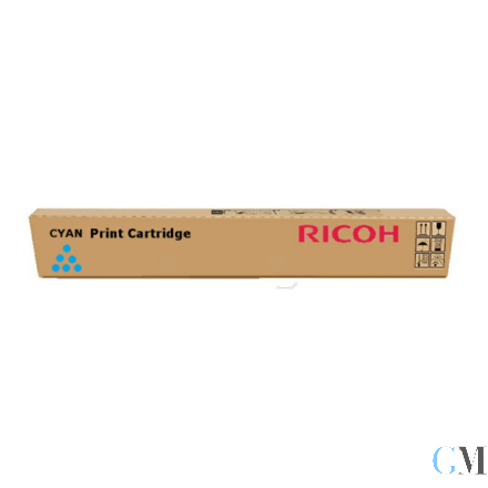 Original Ricoh 841595/TYPE MPC305E Toner cyan, 4.000 Seiten ISO/IEC 19752