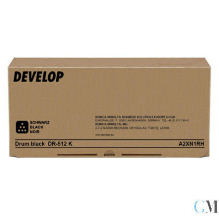 Original Develop A2XN1RH/DR-512K Drum schwarz, 75.000 Seiten