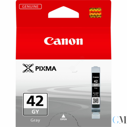 Original Canon 6390B001/CLI-42GY Tintenpatrone grau, 492 Seiten 492 Fotos 13ml