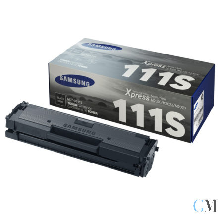 Original Samsung MLT-D111S/ELS/111S Tonerkartusche, 1.000 Seiten/5%