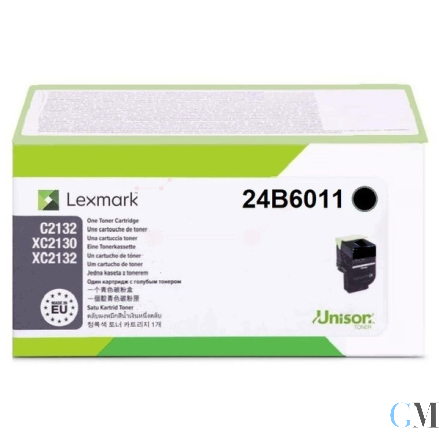 Original Lexmark 24B6011 Toner schwarz, 6.000 Seiten