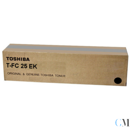 Original Toshiba 6AJ00000075/T-FC25EK Toner schwarz, 34.200 Seiten/6%