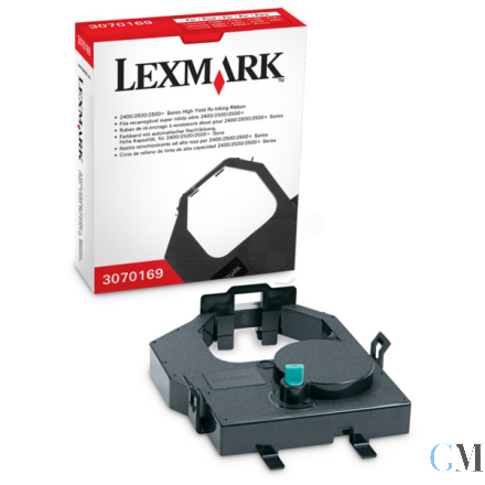 Original Lexmark 3070169 Nylonband mit Nachtränksystem schwarz, 8.000.000 Zeichen