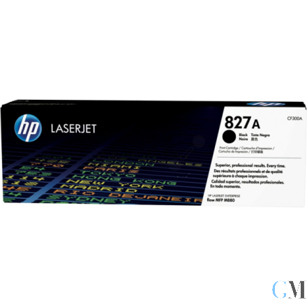 Original HP CF300A/827A Toner schwarz, 29.500 Seiten ISO/IEC 19798