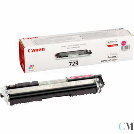Original Canon 4368B002/729M Toner magenta, 1.000 Seiten ISO/IEC 19798