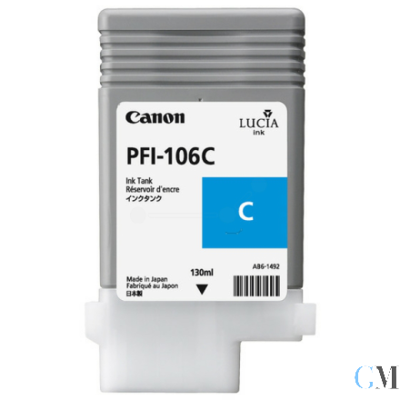 Original Canon 6622B001/PFI-106C Tintenpatrone cyan 130ml