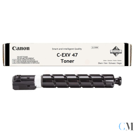Original Canon 8516B002/C-EXV47 Toner schwarz, 19.000 Seiten