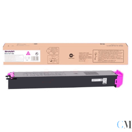Original Sharp MX-51GTMA Toner magenta, 18.000 Seiten