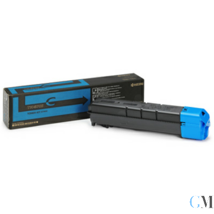 Original Kyocera 1T02K9CNL0/TK-8705C Toner-Kit cyan, 30.000 Seiten ISO/IEC 19798