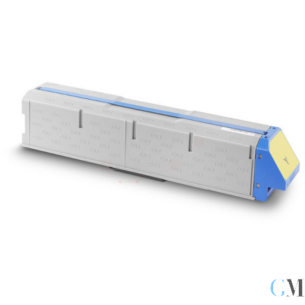 Original OKI 45536505 Toner-Kit gelb, 38.000 Seiten ISO/IEC 19752