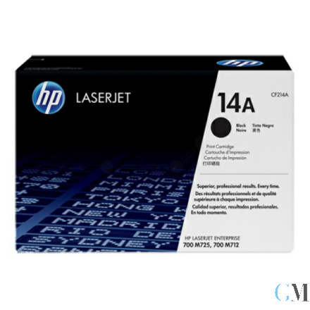 Original HP CF214A/14A Tonerkartusche schwarz, 10.000 Seiten ISO/IEC 19752