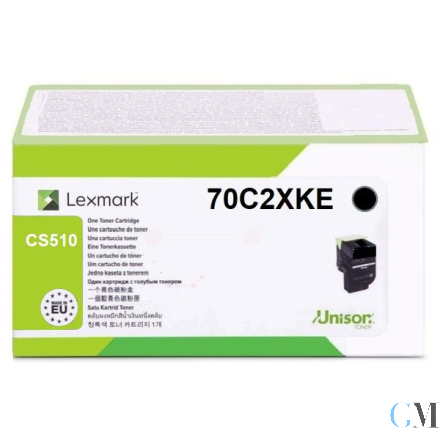 Original Lexmark 70C2XKE/702XK Toner-Kit schwarz extra High-Capacity Projekt, 8.000 Seiten ISO/IEC 19798