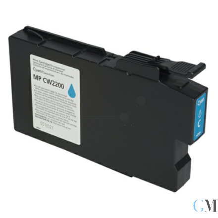 Original Ricoh 841636 Tintenpatrone cyan, 440 Seiten 100ml