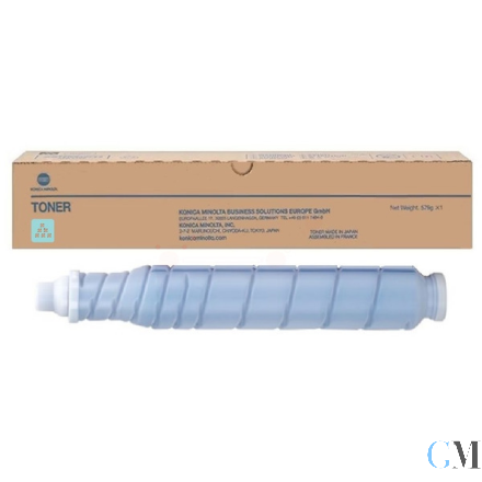 Original Konica Minolta A3VX450/TN-619C Toner cyan, 78.000 Seiten