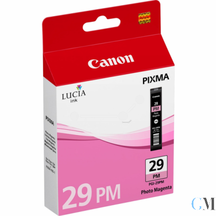 Original Canon 4877B001/PGI-29PM Tintenpatrone magenta hell, 228 Seiten 1010 Fotos 36ml