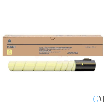 Original Konica Minolta A33K250/TN-321Y Toner gelb, 25.000 Seiten/5%