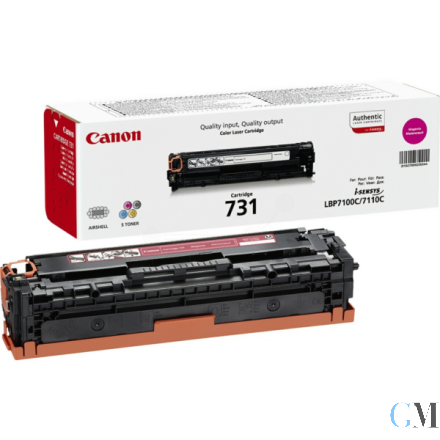Original Canon 6270B002/731M Tonerkartusche magenta, 1.500 Seiten ISO/IEC 19798