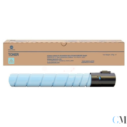 Original Konica Minolta A33K450/TN-321C Toner cyan, 25.000 Seiten/5%