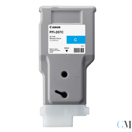 Original Canon 8790B001/PFI-207C Tintenpatrone cyan 300ml