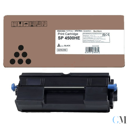 Original Ricoh 407318/SP4500HE Toner-Kit, 12.000 Seiten ISO/IEC 19752