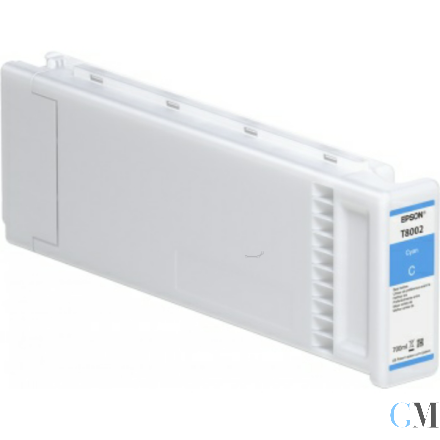 Original Epson C13T800200/T8002 Tintenpatrone cyan 700ml