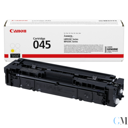 Original Canon 1239C002/045 Tonerkartusche gelb, 1.300 Seiten ISO/IEC 19752