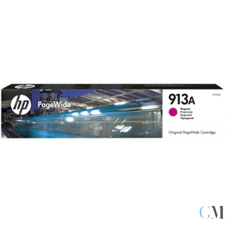 Original HP F6T78AE/913A Tintenpatrone magenta, 3.000 Seiten ISO/IEC 24711 33.5ml