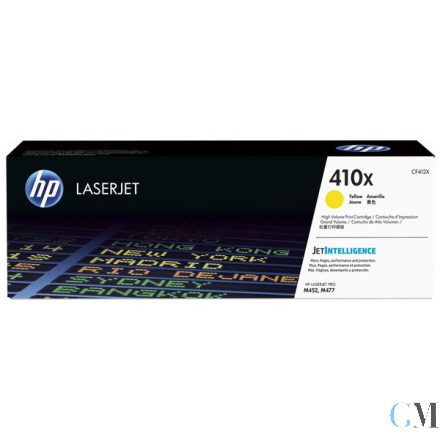 Original HP CF412X/410X Tonerkartusche gelb High-Capacity, 5.000 Seiten ISO/IEC 19798