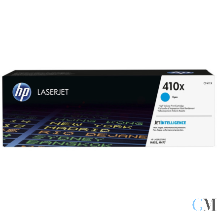 Original HP CF411X/410X Tonerkartusche cyan High-Capacity, 5.000 Seiten ISO/IEC 19798