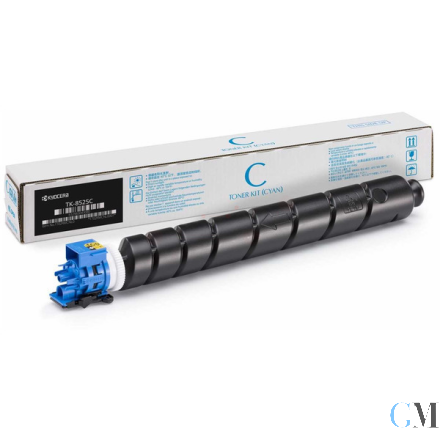 Original Kyocera 1T02RMCNL0/TK-8525C Toner-Kit cyan, 20.000 Seiten ISO/IEC 19798