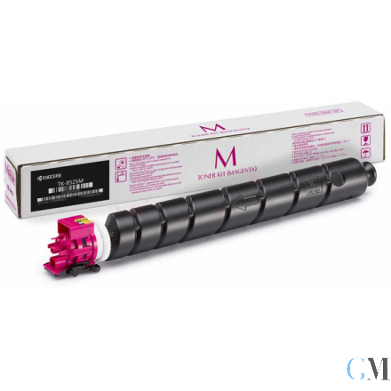 Original Kyocera 1T02RMBNL1/TK-8525M Toner-Kit magenta, 20.000 Seiten ISO/IEC 19798