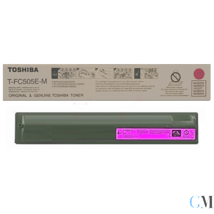 Original Toshiba 6AJ00000143/T-FC505E-M Toner-Kit magenta, 33.600 Seiten