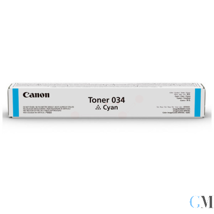 Original Canon 9453B001/034 Toner cyan, 7.300 Seiten ISO/IEC 19798