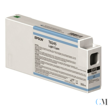 Original Epson C13T824500/T8245 Tintenpatrone cyan hell 350ml