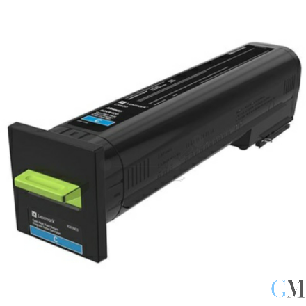 Original Lexmark 82K2HCE Toner-Kit cyan High-Capacity Projekt, 17.000 Seiten