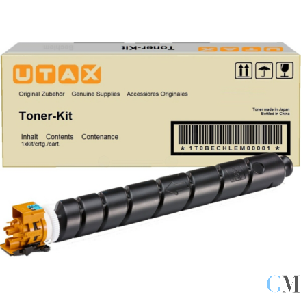 Original Utax 1T02RLAUT0/CK-8512Y Toner-Kit gelb, 15.000 Seiten ISO/IEC 19798