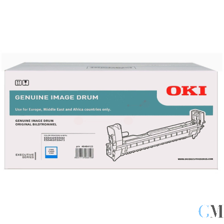 Original OKI 46484123 Drum Kit cyan, 30.000 Seiten ISO/IEC 19752