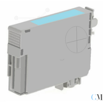 Kompatibel zu Epson T080540 T0805 Tintenpatrone cyan hell (C13T08054010)
