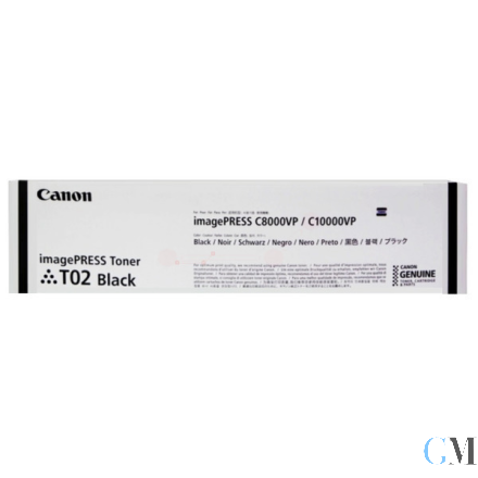 Original Canon 8529B001/T02 Toner schwarz, 44.000 Seiten/5%