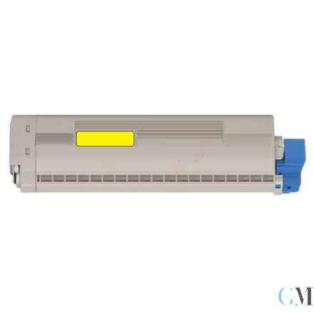 Original OKI 45862837 Toner-Kit gelb, 7.300 Seiten ISO/IEC 19798