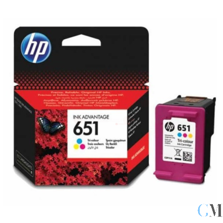 Original HP C2P11AE/651 Druckkopfpatrone color, 300 Seiten