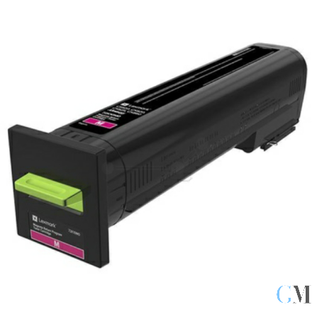 Original Lexmark 72K20M0 Toner-Kit magenta return program, 8.000 Seiten ISO/IEC 19798