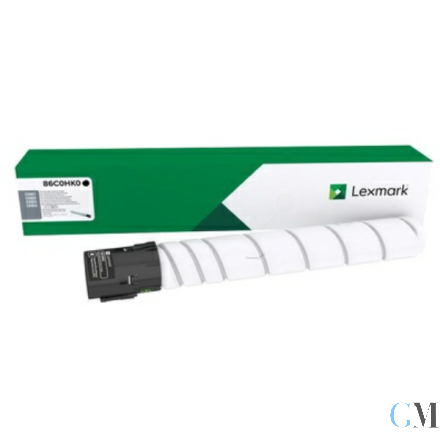 Original Lexmark 86C0HK0 Toner-Kit schwarz, 34.000 Seiten ISO/IEC 19752