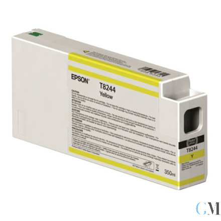 Original Epson C13T824400/T8244 Tintenpatrone gelb 350ml