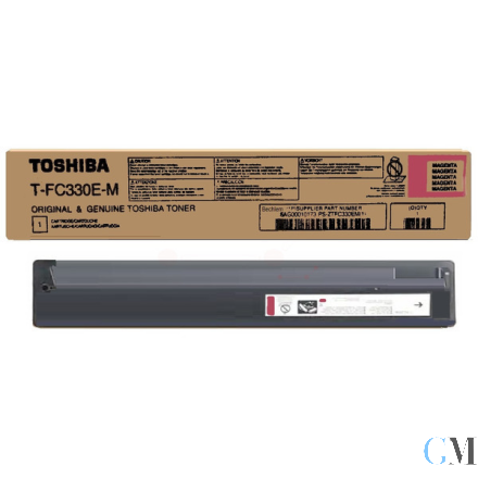 Original Toshiba 6AJ00000261/T-FC200EM Toner-Kit magenta, 33.600 Seiten